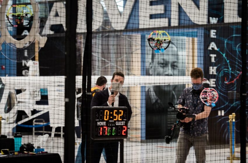  FORMER AIR FORCE COMBAT PILOT BRINGS DRONE SOCCER TO AMERICA