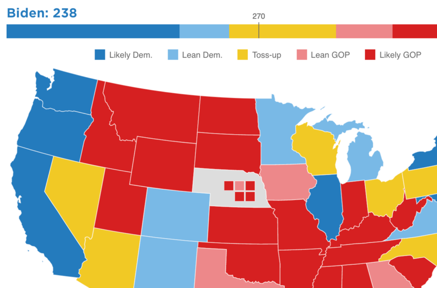  Biden’s Approval Up 3 Points in Battleground States