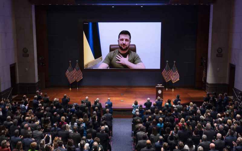  HOUSE SPEAKER MCCARTHY DENIES UKRAINE PRESIDENT ZELENSKY’S REQUEST TO ADDRESS CONGRESS