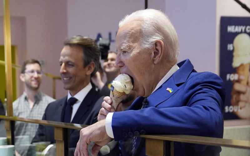  Joe Biden Stumbles Into Another Gas Station, and His Handlers Have Some Explaining to Do