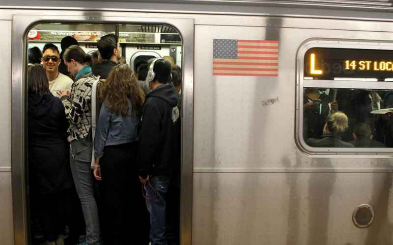  Pro-Terror Protests Cause Commuter Delay in NYC, Taking Over Train and Refusing to Leave