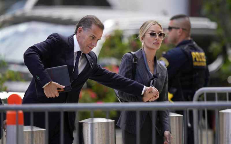  Hunter Biden’s Wife Flips Out on Ex-Trump Aide at Her Husband’s Trial
