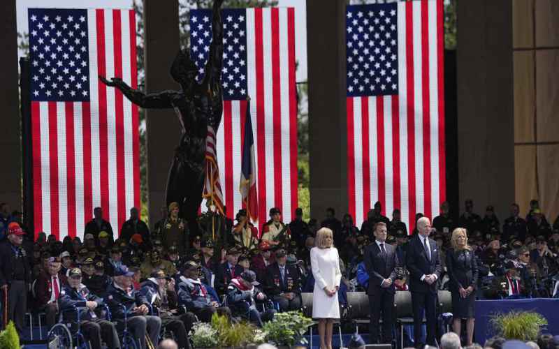  Biden Tells Yet Another Bizarre Origin Story While He’s in France