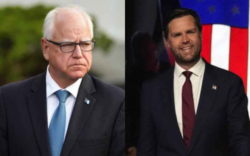  Inject Into My Veins Side by Side Video Comparisons of Vance and Walz Confirm VP Debate