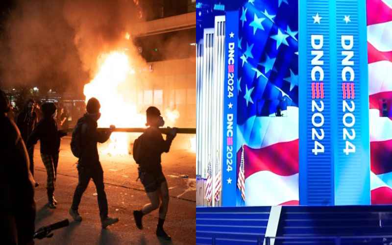  Thousands of Anti-Israel Protestors Expected Outside Of DNC, Dem Leadership Downplays Concerns Of Violence