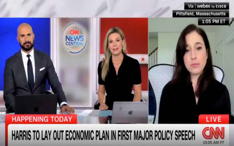  CNN Analyst Rebukes Kamala Harris Over Her Economic Plan