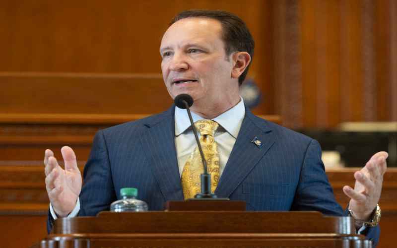  La. Gov. Landry to Newsmax Dems, Liberals Want ‘Fascist’ Control