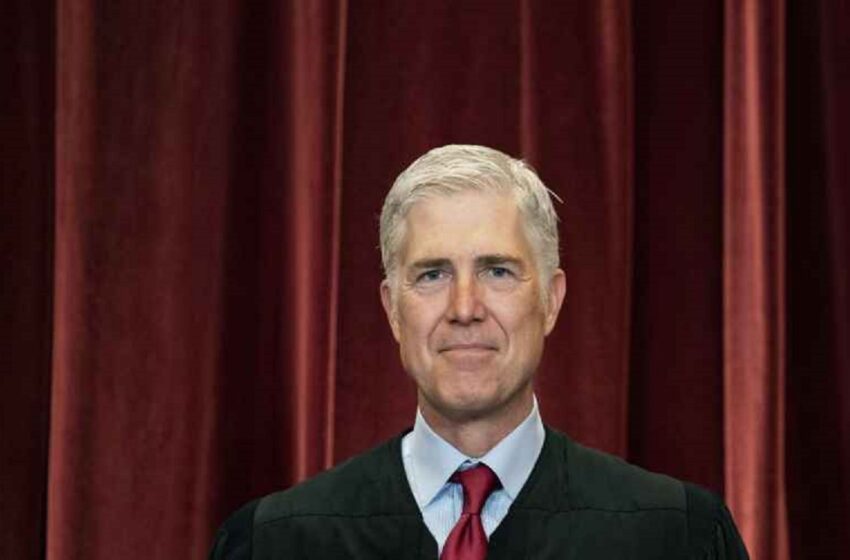  Neil Gorsuch Decimates CBS News Reporter Pushing Left-Wing Talking Points