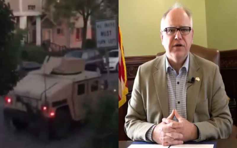  Watch Cops Shot Residents With Paintballs to Enforce Walz’s Lockdown Curfew
