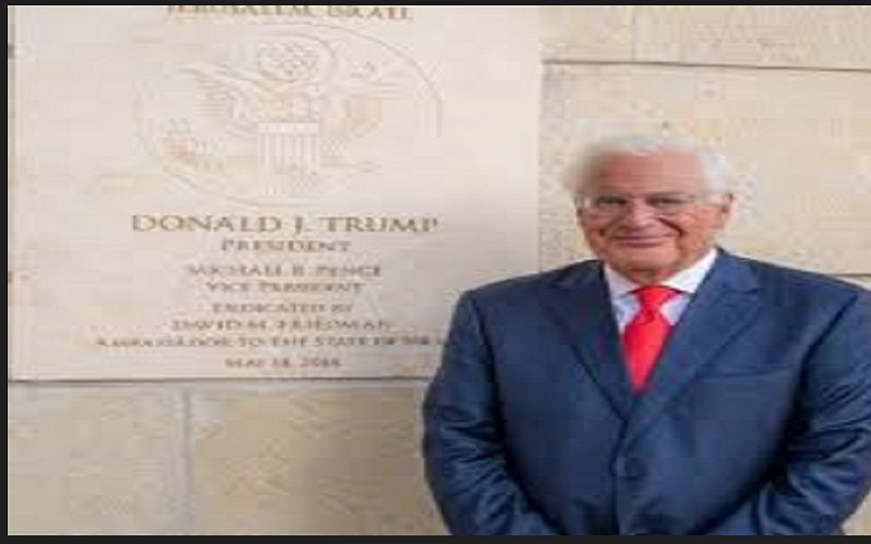  Fmr Amb. David Friedman to Newsmax Harris, Walz Lack ‘Moral Compass’ on Israel
