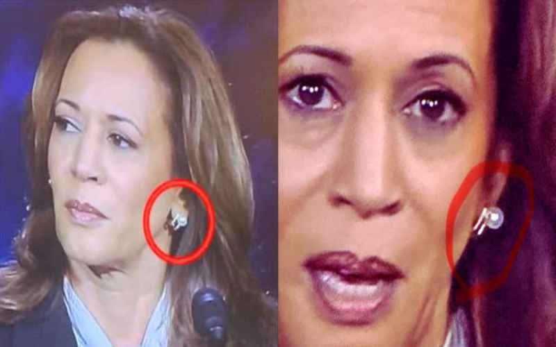  Tech Company Breaks Silence on Viral Theory Harris Wore Stealth Audio Earrings During Debate