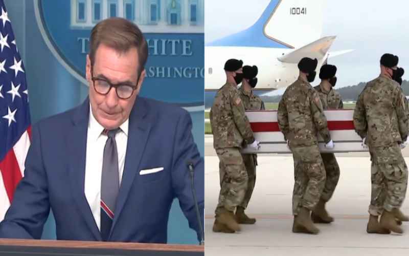  WH Advisor John Kirby Criticized for ‘No Use in Responding’ Comment on Veterans and Afghanistan Withdrawal