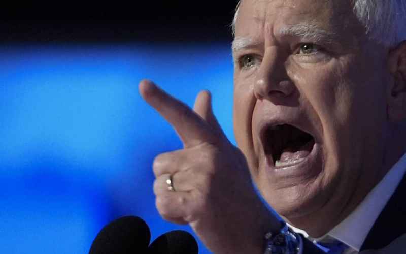  Tim Walz Gets Blasted for His Response to the Six Hostages Murdered by Hamas