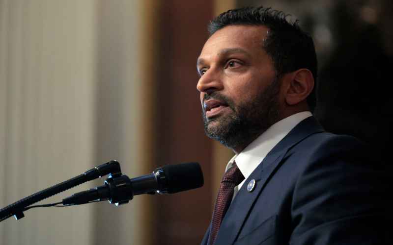  Congressional Democrats Want Patel Removed From ATF Post