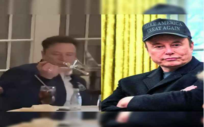  Elon Musk’s Bizarre Table Etiquette Goes Viral as X Detects the Same Thing