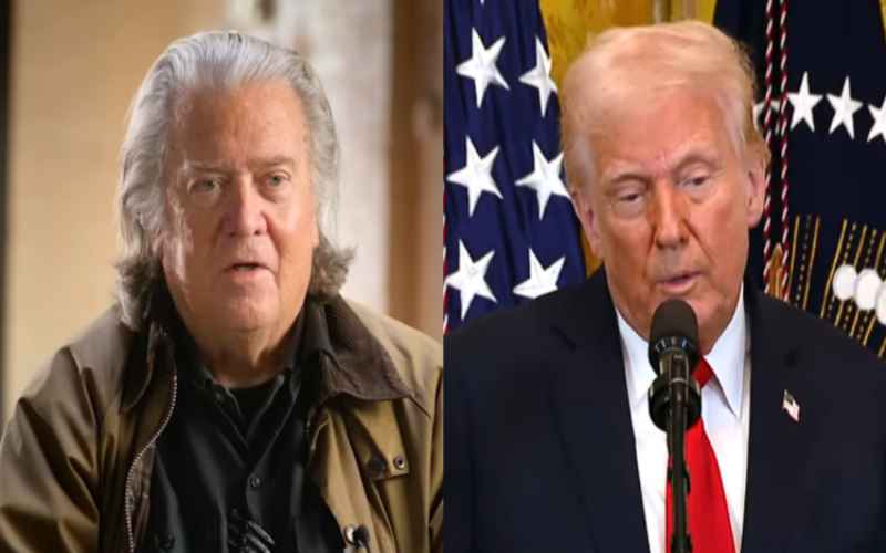  Bannon Warns of Prison for Trump if Republicans Lose 2028 Election