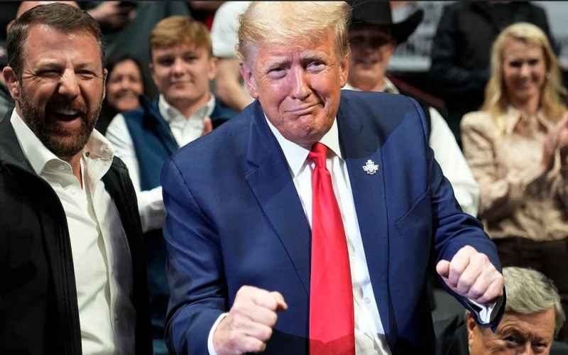  Essex Files Trump Champions Greatness As He Attends the NCAA Wrestling Tournament