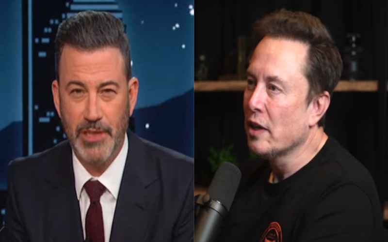  Jimmy Kimmel Backtracks After Apparent Dog Whistle for Anti-Tesla Terrorists