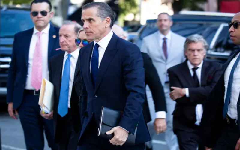  Trump to ‘Take a Look’ at Hunter Biden Security Detail