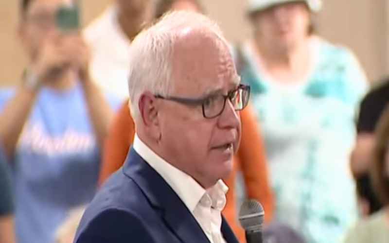  Tim Walz Slammed for Agreeing That the 2024 Election Was Rigged