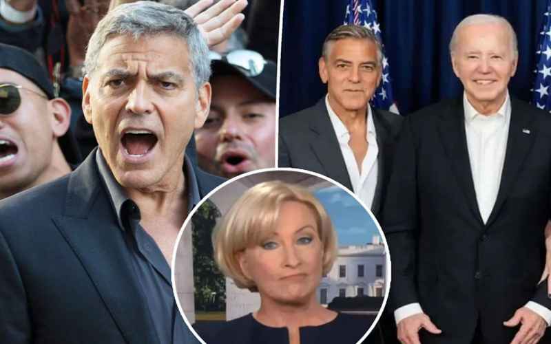  George Clooney Yelled at MSNBC ‘Morning Joe’ Producer for Claiming That Obama Influenced