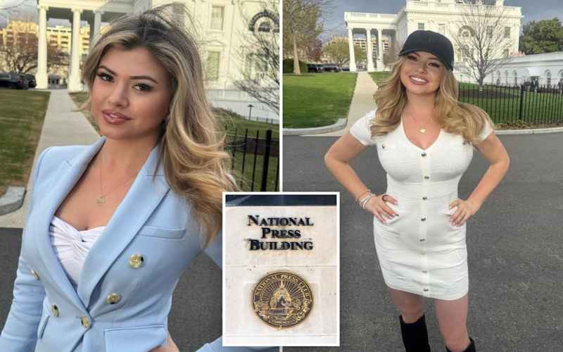  Must See Moment When MAGA Reporter Natalie Winters Rips CNN, Traditional Press at White House