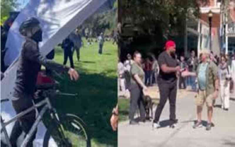  Turning Point USA Attacked at U.C. Davis Event