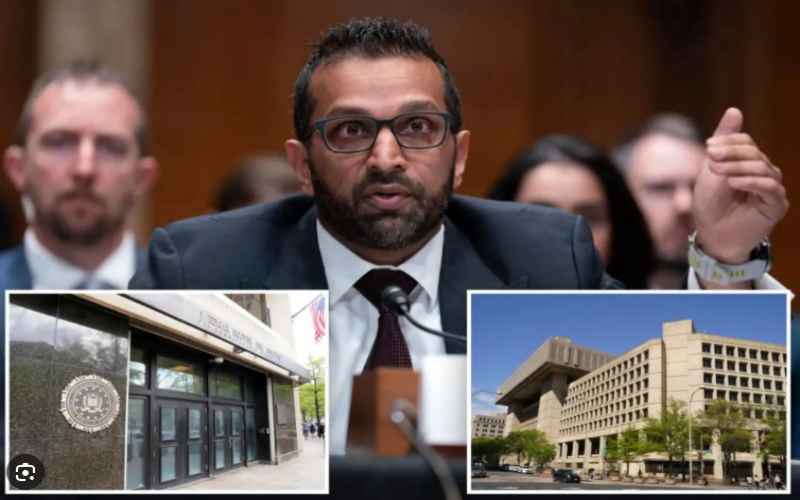 FBI Leaving DC Headquarters, 1,500 Agents to Be Relocated, Director Kash Patel Announces