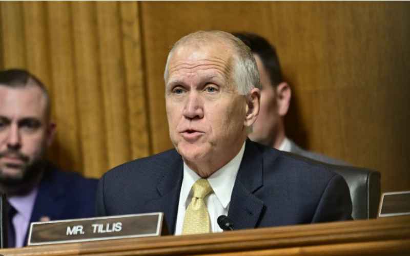  Thom Tillis Just Confirmed He’s Good With the DOJ Being Weaponized